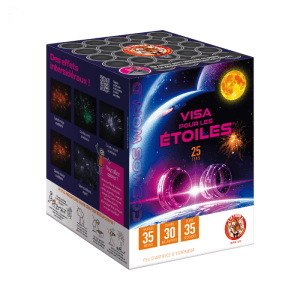 P151598 - Compact ETOILES – 25 Coups Bombettes Scintillantes Multicolores