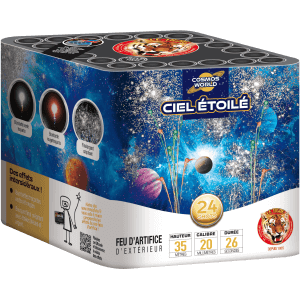 P154353 - Compact CIEL ÉTOILÉ – 24 Coups Bombettes Traçantes Rouge et Vert