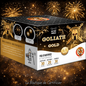 P159505 - Compact GOLIATH GOLD – 49 Coups Effets Dorés Puissants