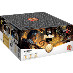 P166175 - Compact PHILÉAS – 100 Shots Effets Sifflants et Crépitants