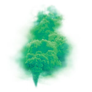 P166023 - Fumigène Vert en Pot 60 Secondes – Fumée Verte Intense au Sol