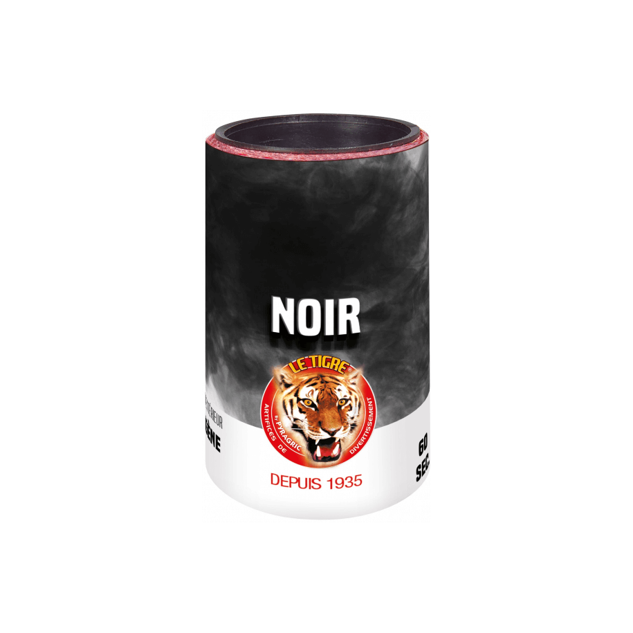 P169040 - Fumigène Noir en Pot 60 Secondes – Fumée Noire Intense au Sol