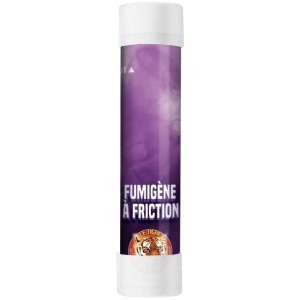 P169026 - Fumigène Violet à Friction 60 Secondes – Effet Scénique Sans Briquet