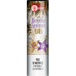 P166131 - Jet de Scène Or 3 Mètres 30 Secondes – Fontaine Scénique Haute Intensité