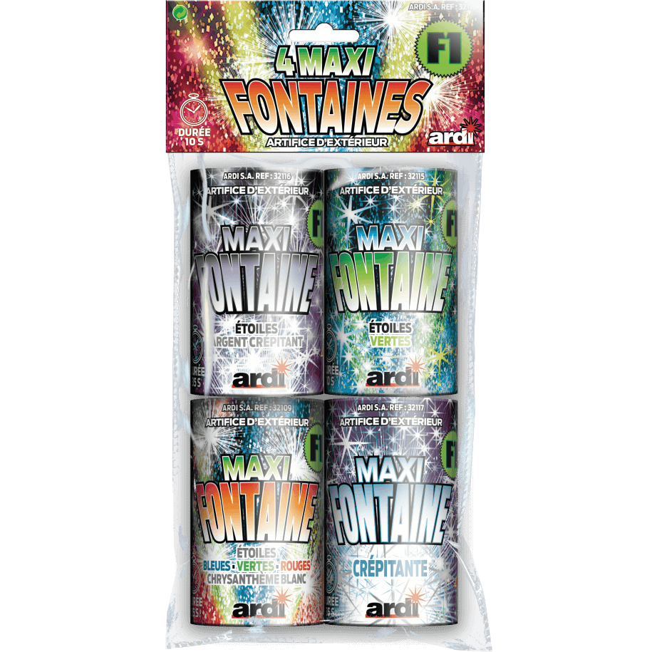 32110 - 4 MAXI FONTAINES