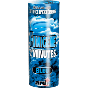 33049 - POTS FUMIGÈNE 2MN BLEU