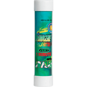 33039 - TUBE FUMIGÈNE À FROTTOIR 1MN VERT