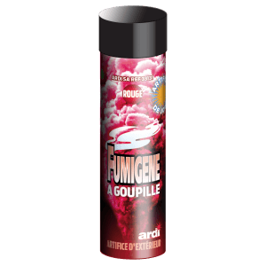 33131 - FUMIGÈNE À GOUPILLE 1 MN ROUGE