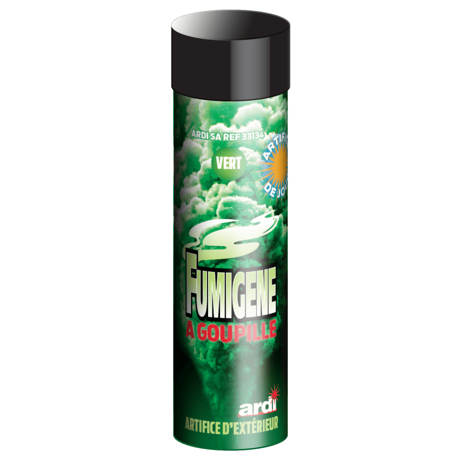 33134 - FUMIGÈNE À GOUPILLE 1 MN VERT