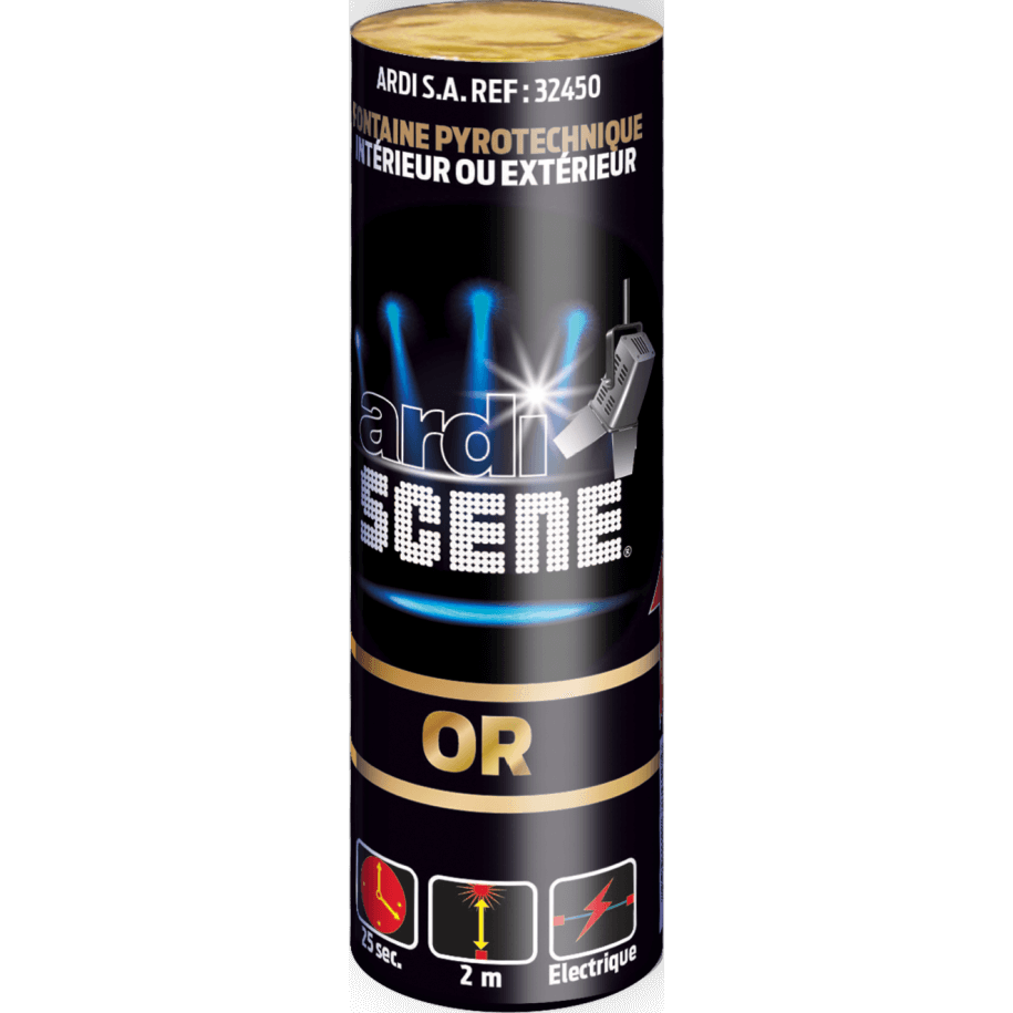 32450 - JET DE SCÈNE 2M 25S OR