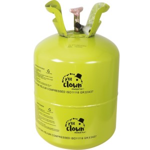 42850 - Bouteille d'hélium jetable - capacité 50 ballons, 0,4 m3