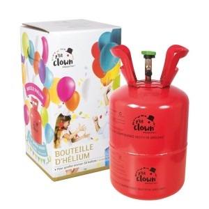 25830 - Bouteille d’hélium jetable – 30 ballons – 0,2 m³