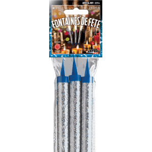 32087 - SACHET DE 3 FONTAINES DE FETE 120MM