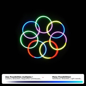 14650 - 50 Bracelets fluorescents