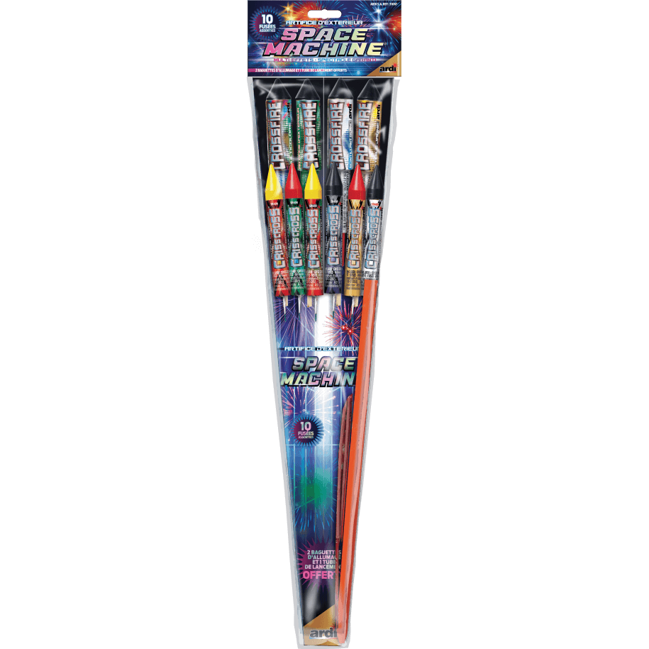 31067 - 10 Fusées Space Machine