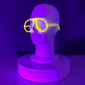 14801 - Lunettes fluorescentes – Paire de lunettes fluo pour soirée