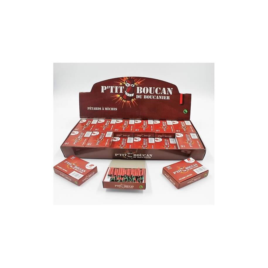 2521-2431 - 60 PETARDS PETIT BOUCAN DU BOUCANIER