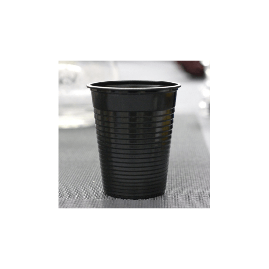 142742 - 30 GOBELLETS NOIR 25CL