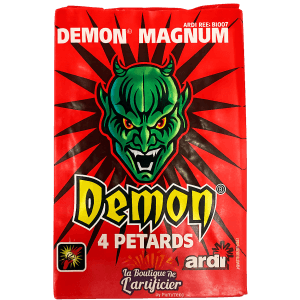81007 - 4 PETARDS MAGNUM DEMON BISON 3