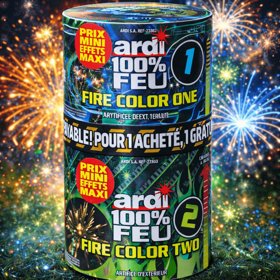 22364 - COMPACT FIRE COLOR ONE + TWO