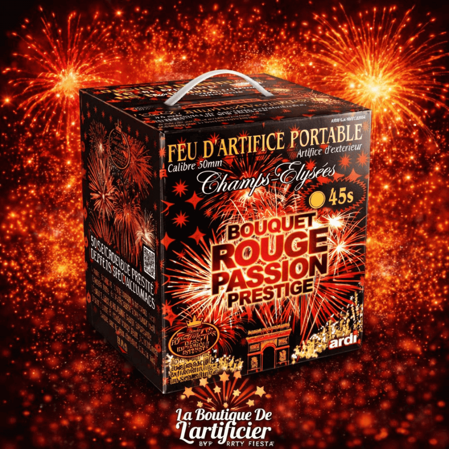 22514 - BOUQUET ROUGE PASSION PRESTIGE