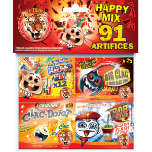 P159960 - HAPPY MIX – 4 Best Sellers Le Tigre en Assortiment F1