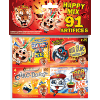 P159960 - HAPPY MIX – 4 Best Sellers Le Tigre en Assortiment F1