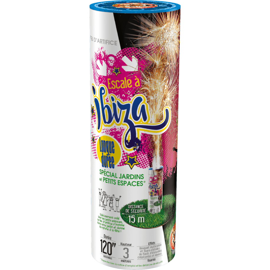 P154453 - Escale à Ibiza – Grande Fontaine Multicolore Crépitante F2