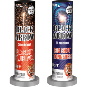 P151206 - Black Arrow – Chandelles Monocoups 30 mm Pluie d’Or et Tonnerre F2