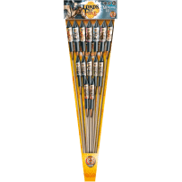 P154301 - Monark – Lords of Fire – Assortiment de 14 Fusées Multicolores F2