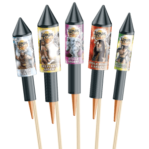 P154302 - Zangor – Assortiment de 20 Fusées Puissantes Multicalibres F2