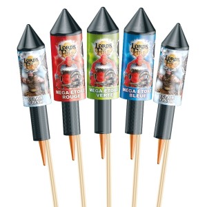 P154306 - Lothen – Assortiment Premium de 15 Fusées Gros Calibres F2