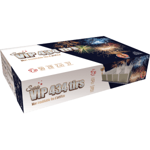 P154833 - Feu d’artifice automatique Soirée VIP 434 tirs – 5 min 50 – Batterie spectacle exceptionnelle F3