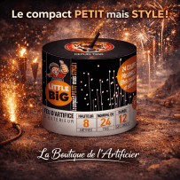 P151581 - Compact Little Big Hector – 24 coups en 12 sec – Petit feu d’artifice fun F2