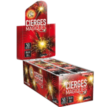 Cierges magiques – Animation festive pour anniversaires et événements